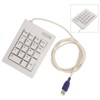 Mechanical Numpad Wired 18 Keys Linear Action Switch ABS Plug