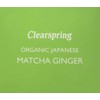 Clearspring Organic Japanese Matcha Ginger, Green Teabags, Pack of 4,