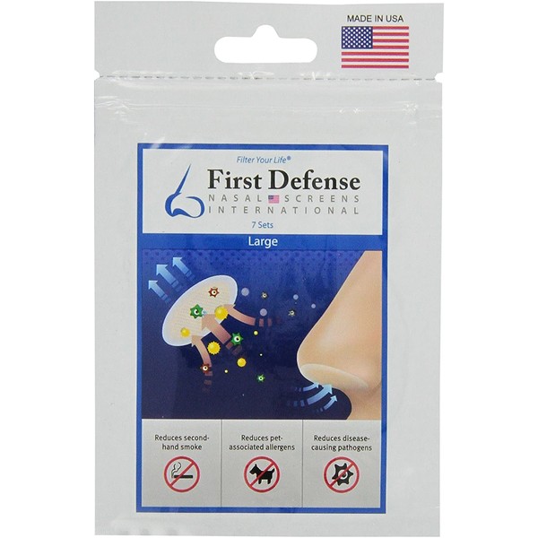 First Defense Nasal Screens, 7-Sets Per Pack