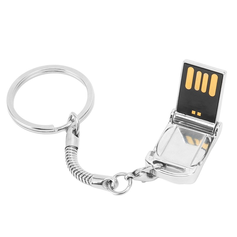 Mini Flash Drive Black Colloid Technology Sports Car Styling Waterproof