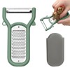Doyime Multifunction Peeler Julienne Peeler 2 in 1 T-Shape, 2