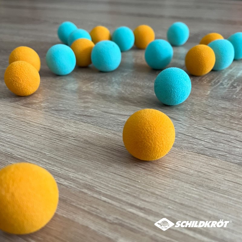Schildkröt® Foam Ball Guns Replacement Balls, 6 Orange and 6