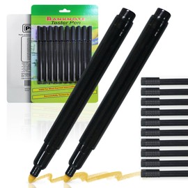 POPYS Counterfeit Detector Pens, Money Detector Pen, Counterfeit Checker Pens, Money Marker Pen for Detection of Counterfeit Banknotes. (10)