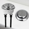 Lokatall Dual Push Flushing Toilet Button, 2 Pack Replacement Toilet