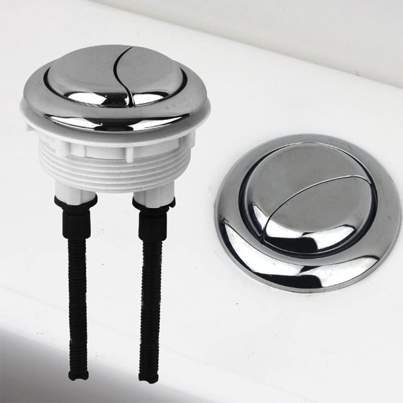 Lokatall Dual Push Flushing Toilet Button, 2 Pack Replacement Toilet
