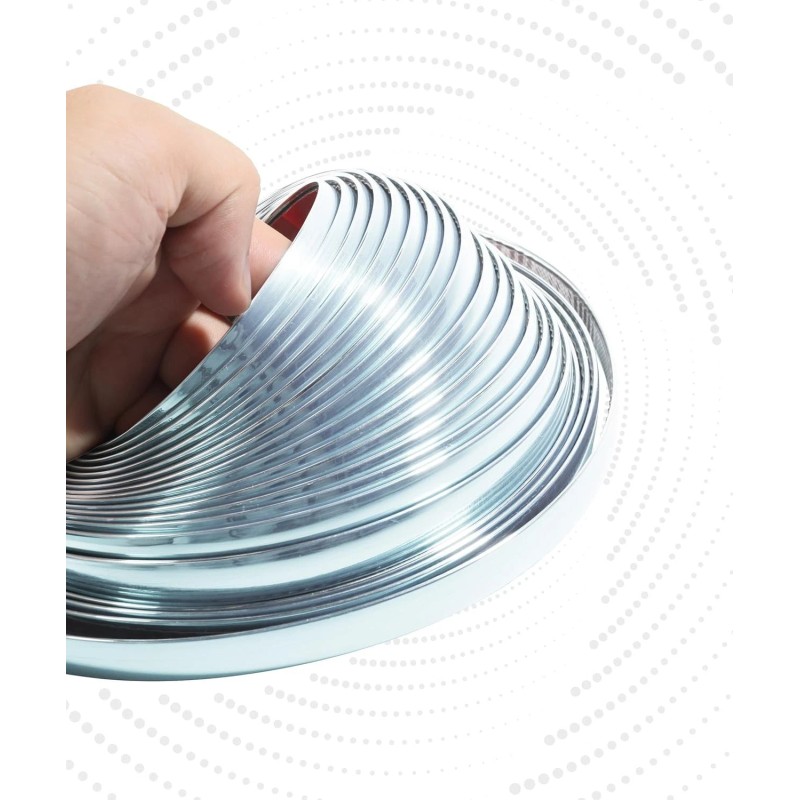 UBOG 25FT Chrome Trim,Chrome Trim Molding,Car Accessories Chromes Strips for