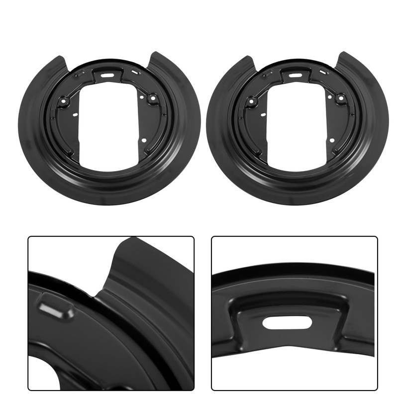 labwork 1 Pair Rear Brake Dust Shield Replacement for Wrangler