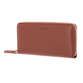 Coccinelle Tassel Leather Wallet 19 cm, zimt