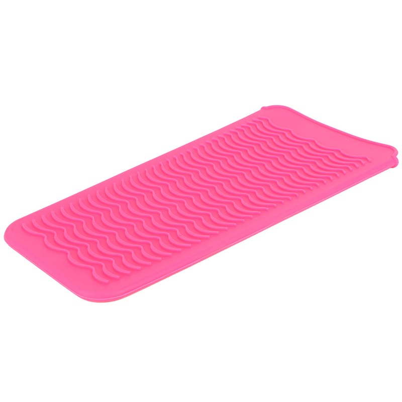 3Pcs Silicone Insulation Cover Heat Resistant Pouch for Hair Straightener