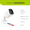 SANNCE 2MP Security Camera 1080PTVI High Clarity Bullet Camera Up