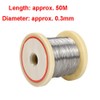 TEAMWILL 50m/164ft 0.3mm Electric Hot Wire for Hot Wire Foam