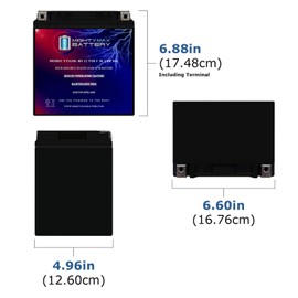 Mighty Max Battery YTX30L-BS Battery for Polaris Ranger 2x4 2002-2003