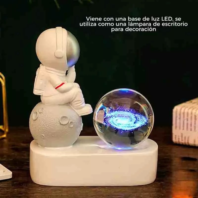 Generic Bola De Cristal 3d, Luz Nocturna, Universo, Bola De