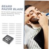 Hemoton 100pcs Razor Blade Manual Face Razor Barbershop Face Razor