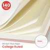 Taja Lined Spiral Journal Notebook for Women & Men, 140