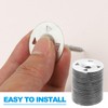 PATIKIL 1-1/8 Insulation Washers, 100 Set 28mm Metal Foam Board