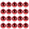 20PCS Christmas Tree Baubles Balls Ornaments Xmas Hanging Decorations Shatterproof