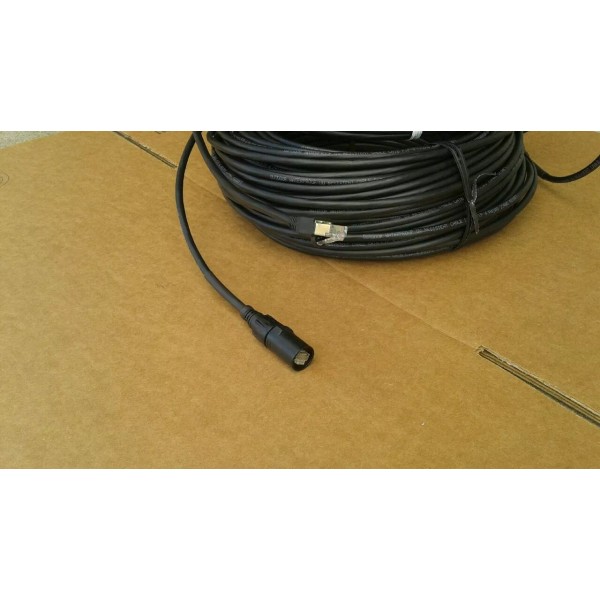 Unbranded 250 FT PRO CAT6 Tactical Shielded w/Neutrik Ethercon RJ45