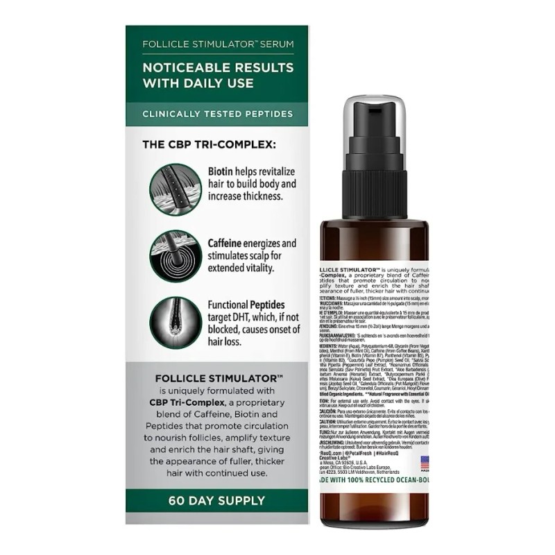 Sérum Capilar Hair Res Q Estimulador de Folículo 60ml