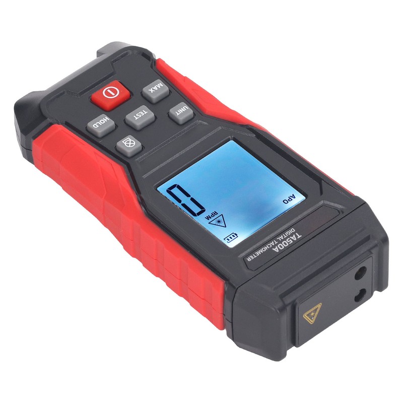 TA500A Digital Tachometer Valve Lockable Non Contact Portable RPM Meter