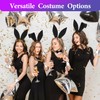 YINGLUBEN 6PCS Bunny Costume Set, Bunny Accessories, Bunny Ear Headband
