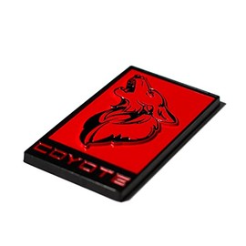 Coyote Badge Shop - GT350 Style Coyote Badge (Red)
