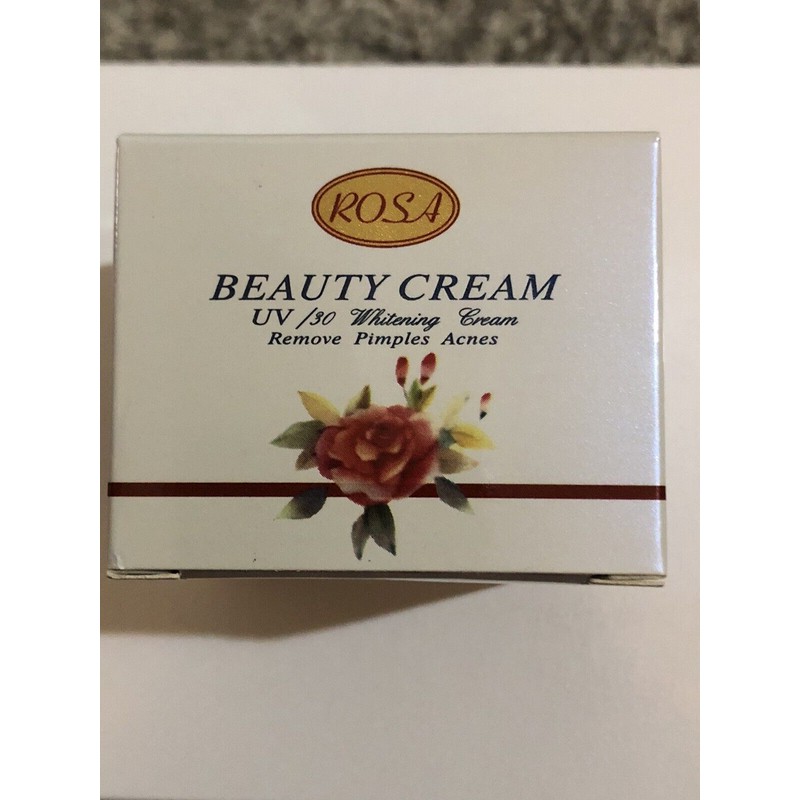 All Skin Types Rosa Beauty Cream Uv/30 Whitening Cream 15g