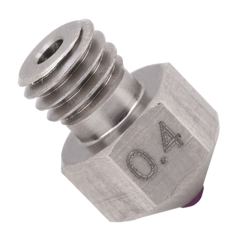 MK8 Titanium Steel Ruby Nozzle 0.4mm Antioxidant Accessory Artificial Precious