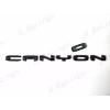 GMC 5PCS Gloss Black Red Door Rear Grill AT4 Canyon