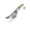 Greenman Dandelion Fishtail Weeder Daisy Grubber Long Ash Handled Stainless