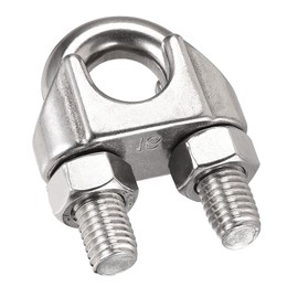 M METERXITY Wire Rope Clamp 16mm Wire Cable Clip Fastener for Outdoor/Garden M16