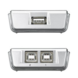 Sanwa Supply SW-US22N USB 2.0 Manual Switcher (2 Circuits)