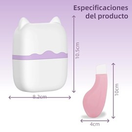 Lumbor37 Rodillo de Hielo Facial de Doble Extremo, Rodillo de Hielo Facial 2 en 1, Rodillo de Hielo para Cara y Ojos, Rueda Helada para Prevenir...   