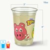 Hefty Zoo Pals Kids Cups, Animal Printed Kids Plastic Cups
