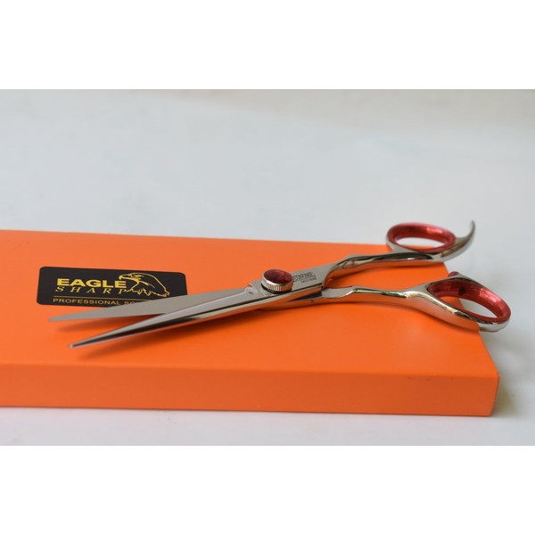 Professional Hair Scissors/Shears 5.5" For Hair Cutting Convex Edge Blade Japanese Process Shears 440C Stainless Steel