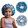 BHAHB 2 PCS Kids Bonnets for Girls Boys Satin Silk