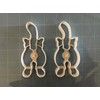 Kitty Butt Cookie Cutter Set - 2 Piece - 4