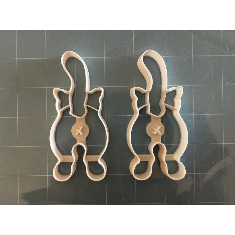 Kitty Butt Cookie Cutter Set - 2 Piece - 4