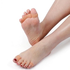 Elastic Toe Separator Foot Care Toe Protector Pair Reusable White - BL02174-1 100ea