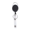 Retractable Key with Nylon Rope Keyring Belt Clip Key Chain
