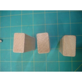 Hasbro JENGA REPLACEMENT WOOD BLOCKS 3 NEW CLEAN ORIGINAL PIECES 1/2'' X 1'' X 3''