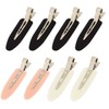 8Pcs No Bend No Crease Hair Clips- Styling Duck Bill