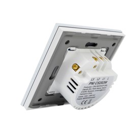 PNI CS202W White LED 800W Conductor Transverse Touch Switch