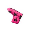 BACK SPIN! Star Pattern Putter Club Headcover Backspin (Pink)