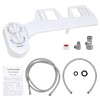 Bidet Toilet Attachment Hot Cold Fresh Water Non Electric Self