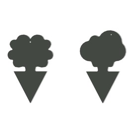 58 Pcs Flying Insect Traps for Plants,Indoors, Outdoors, Kitchen, Yellow Sticky Traps for Fungus Gnat, Fly and Fruit Fly, Flying Insects, Non-Toxic & Odorless, Kid & Pet Safe, Economic Pack (Black)