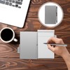 Tofficu Metal Mini Pocket Notebook with Pen Office School Notepad