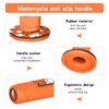 1 Pair Rubber Handlebar for Motorcycle, 22mm/24mm Motorcycle Handlebar Grips
