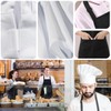 Apron,2 Pack H HOME-MART Adjustable Bib Chef Apron Cooking Apron