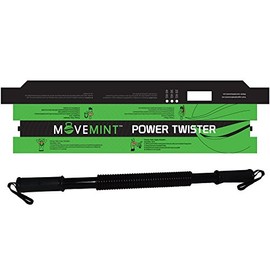 MOVEMINT Power Twister | Chest Resistance Spring Bar Exerciser (30KG/65LBS)